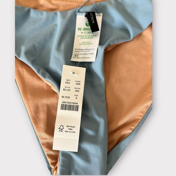 Light blue J. Crew bikini bottom size Small, NWT - Picture 4 of 7